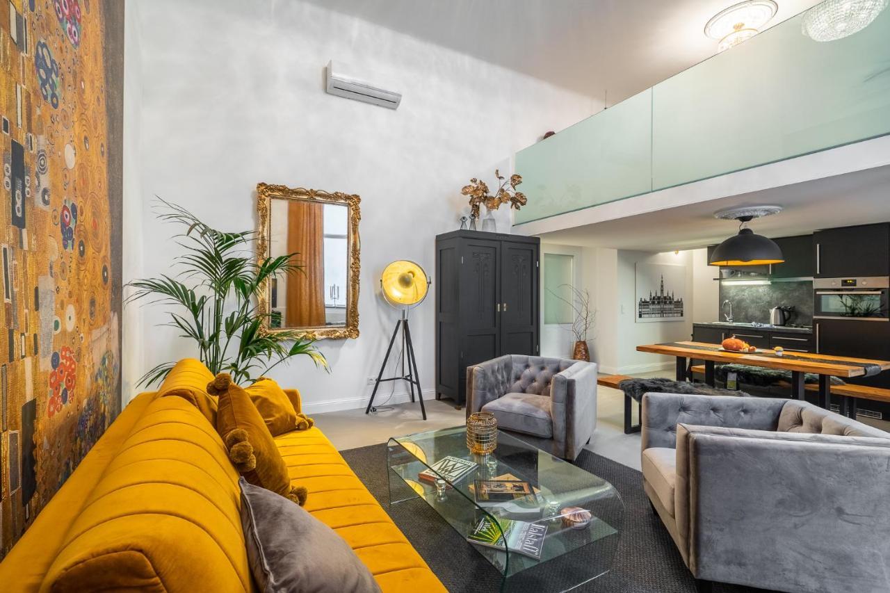 The Kiss - Luxurioeses City Loft Am Naschmarkt Відень Екстер'єр фото